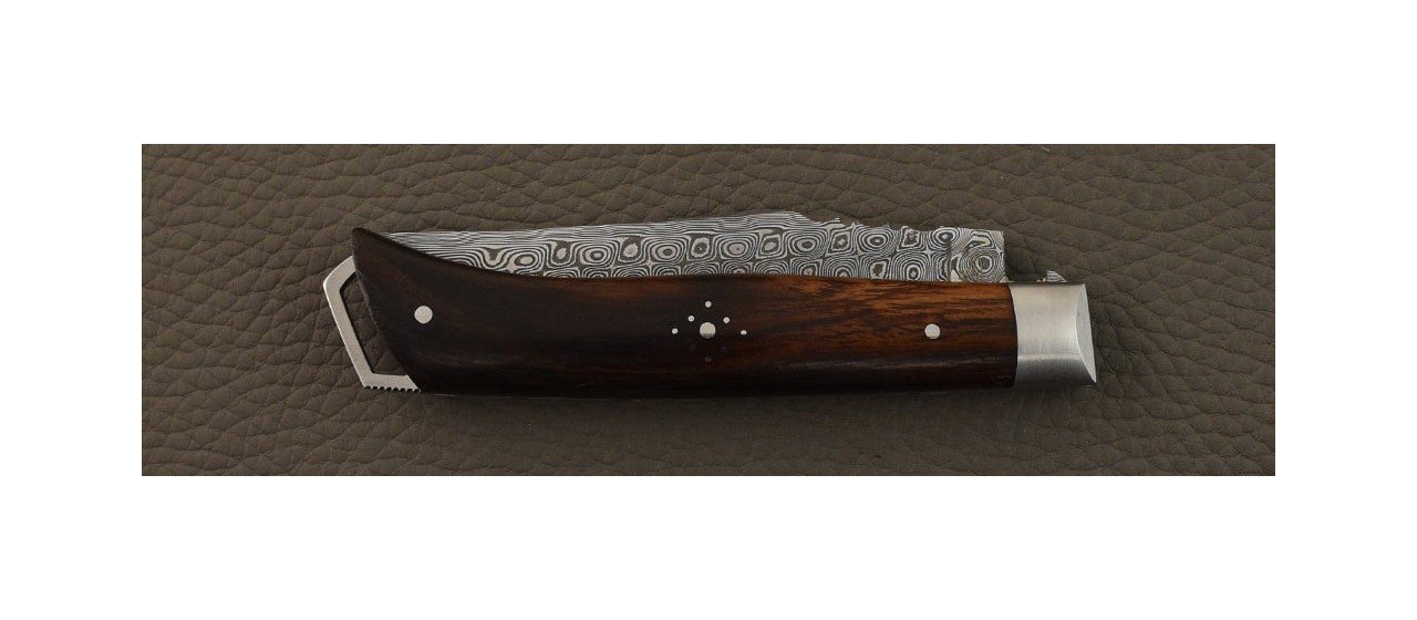 Le Saint-Bernard 11 cm Damascus Range Ironwood