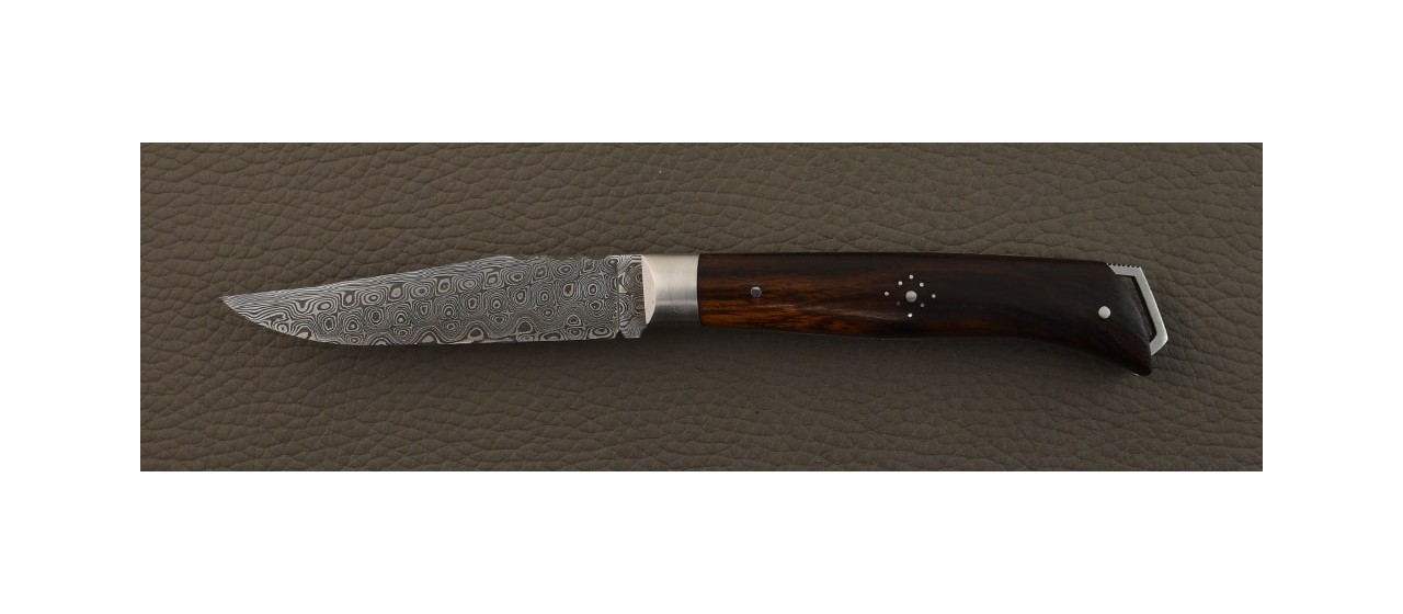 Le Saint-Bernard 11 cm Damascus Range Ironwood