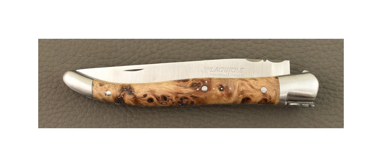 Laguiole Traditional 13 cm Classic Range Stabilized poplar burl