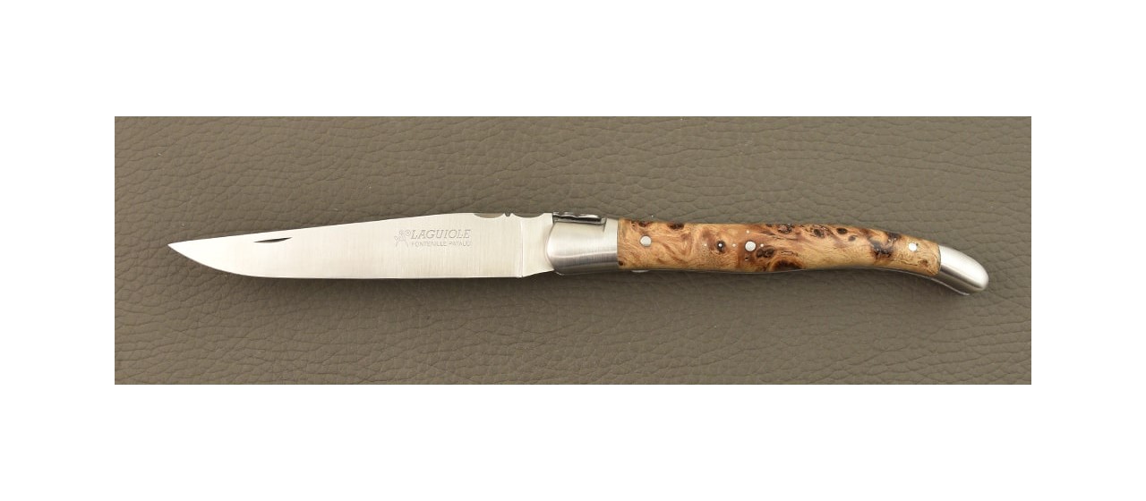 Laguiole Traditional 13 cm Classic Range Stabilized poplar burl