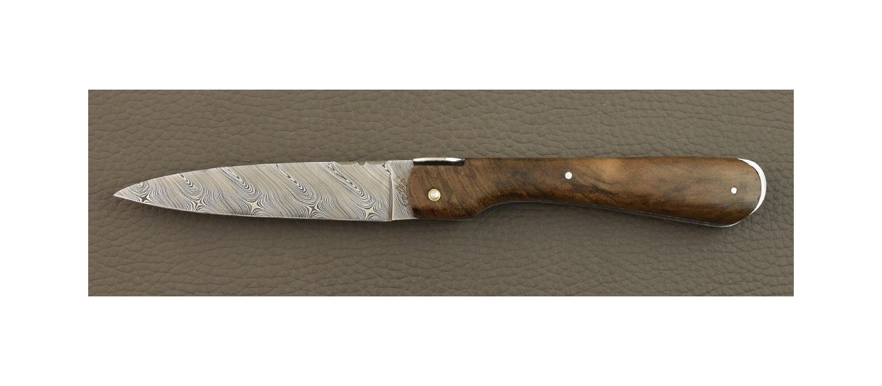 Corsican Sperone "Guilloché" Damascus Range Full Handle Walnut