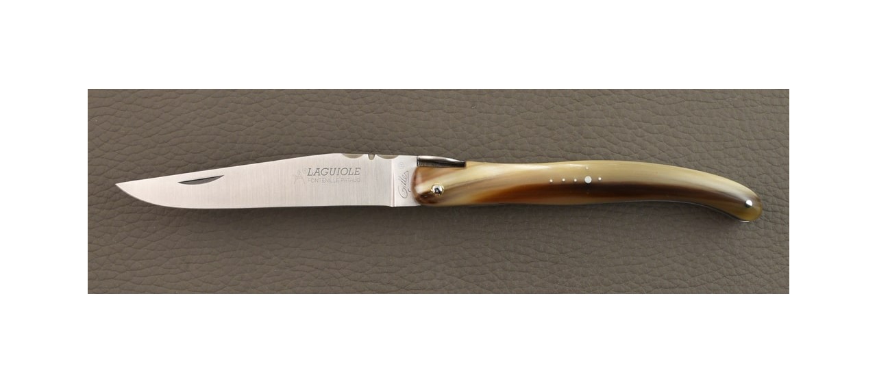 Laguiole Traditional 12 cm Classic Range Octopus Horn tip