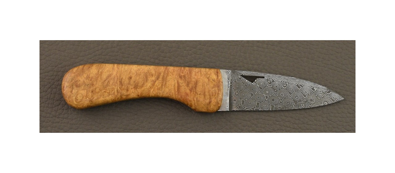 Corsican U Cumpa Damascus Range Amboyna burl