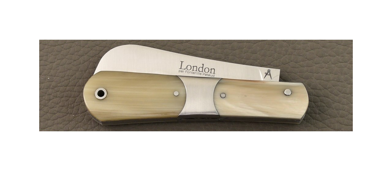 Le London 9 cm Pointe de Corne mitre en Inox