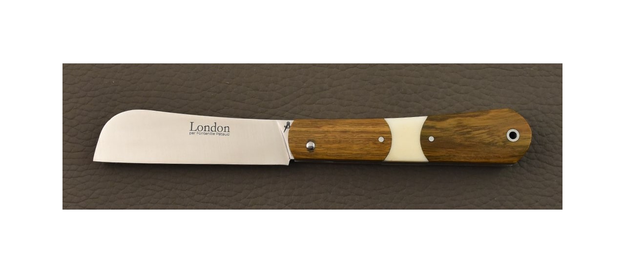 London 9 cm Guaiac wood and Bone bolster