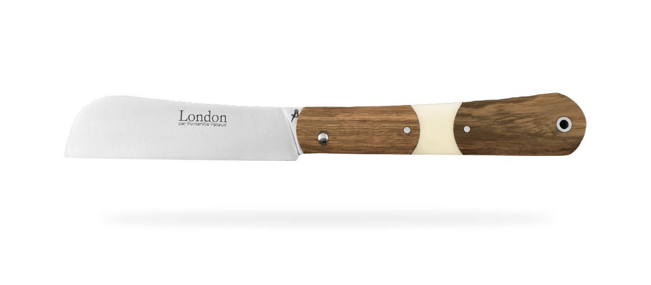 London 9 cm Guaiac wood and Bone bolster