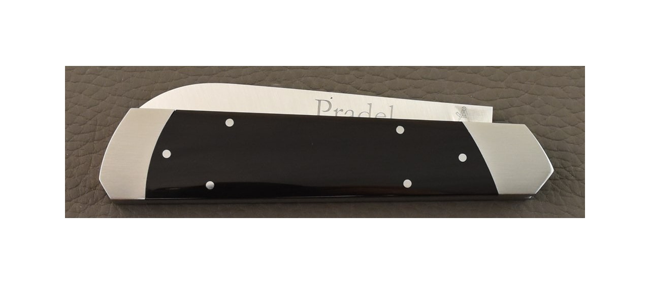 Le Pradel knife Black Horn tip