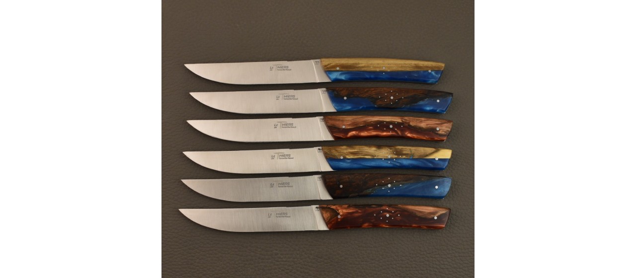 Set of 6 Le Thiers® knives Hybrid