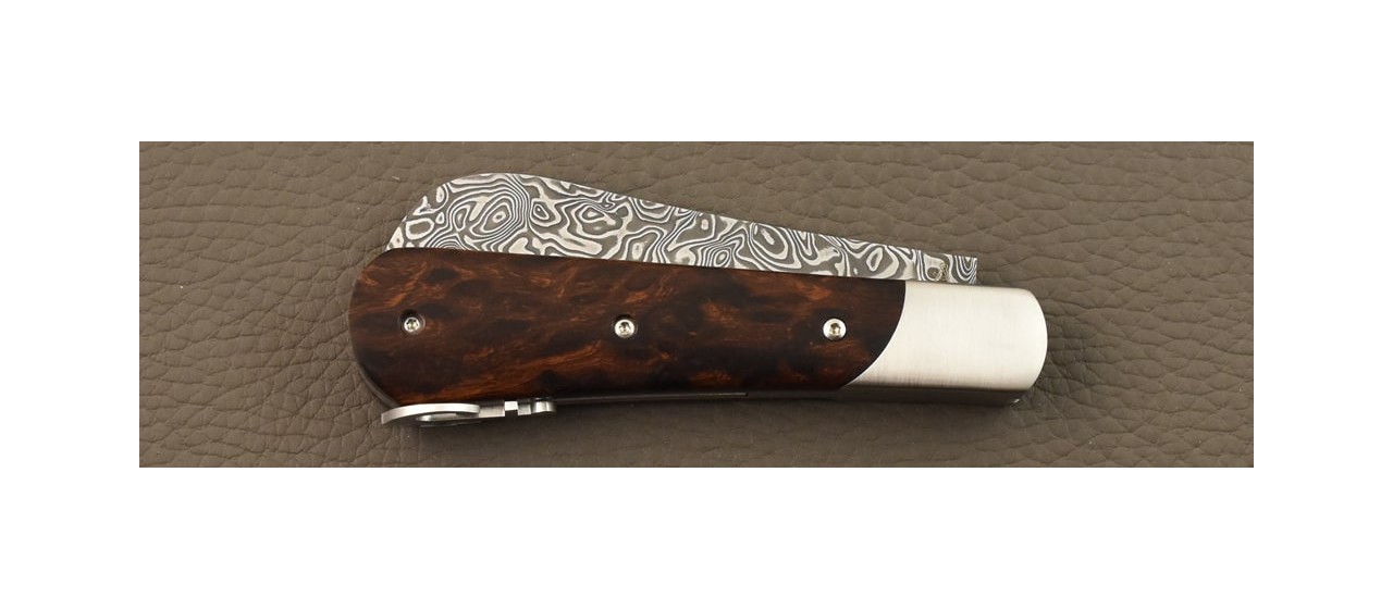 London 11 cm Damascus Ironwood