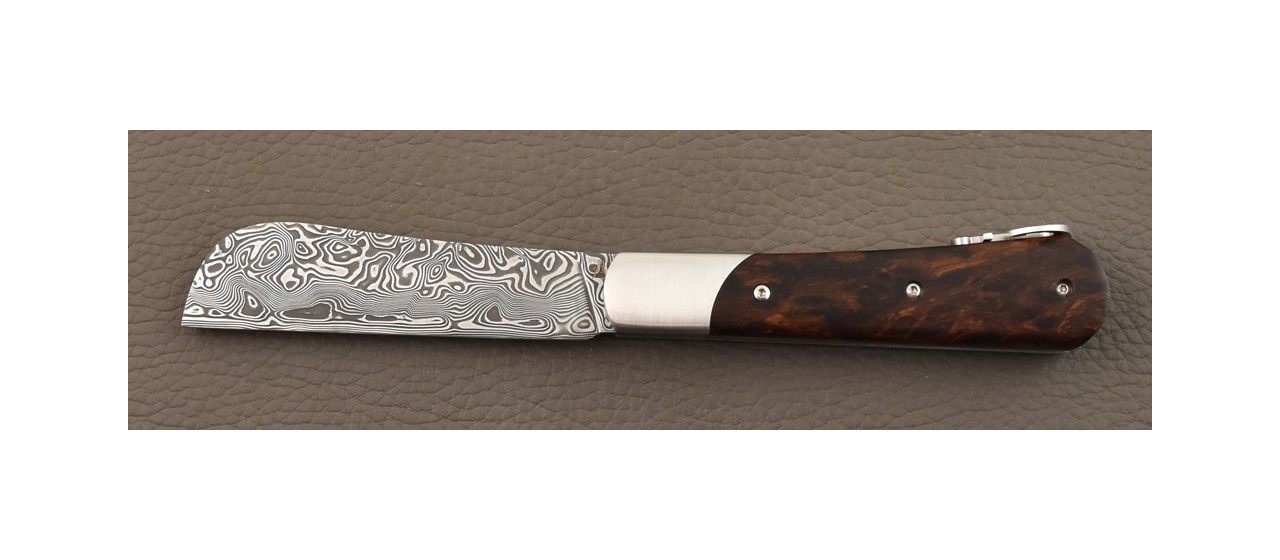 London 11 cm Damascus Ironwood