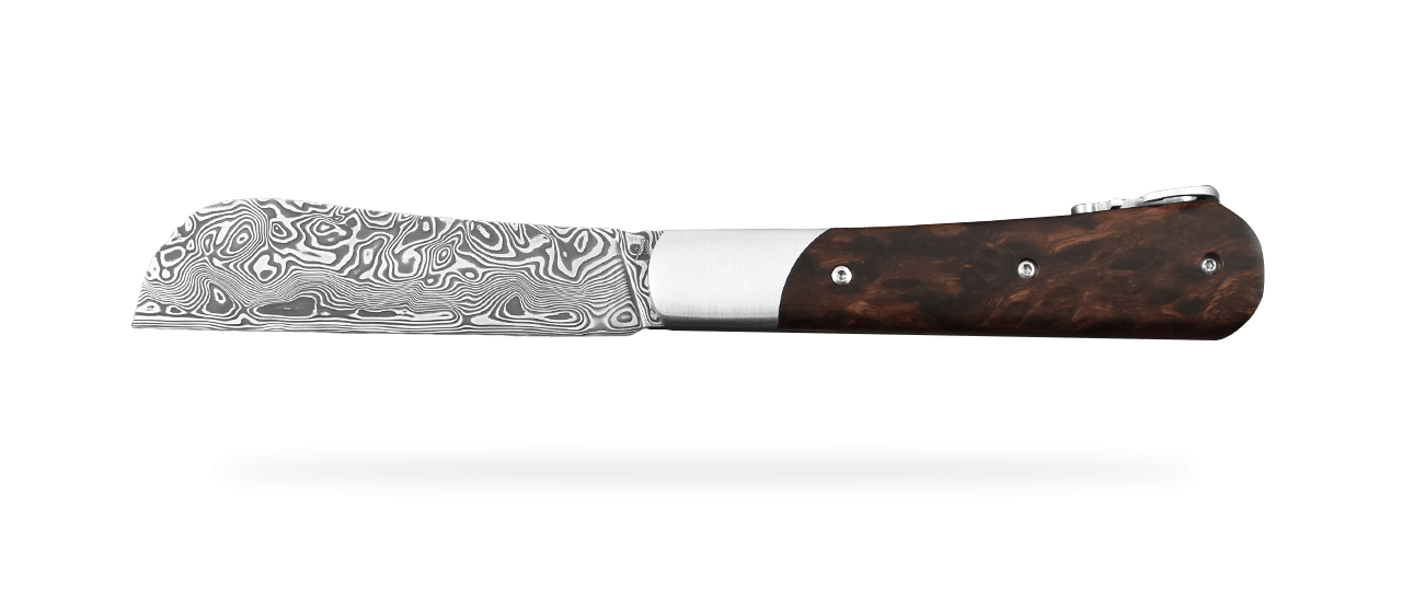 London 11 cm Damascus Ironwood