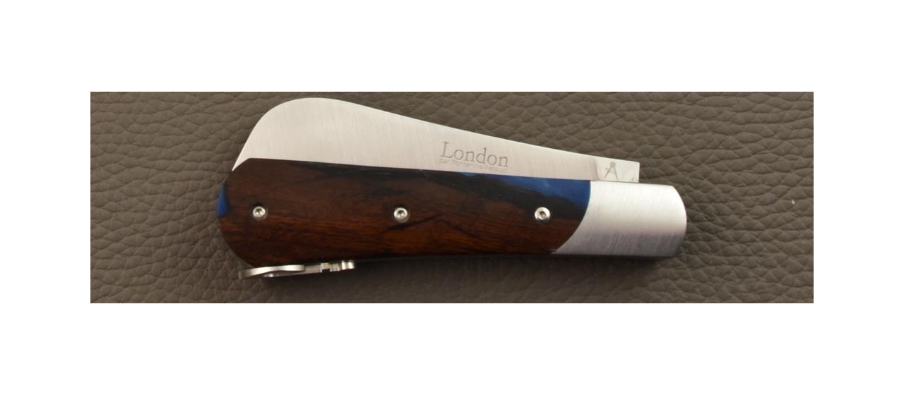 Couteau des marins London hybride bois de fer