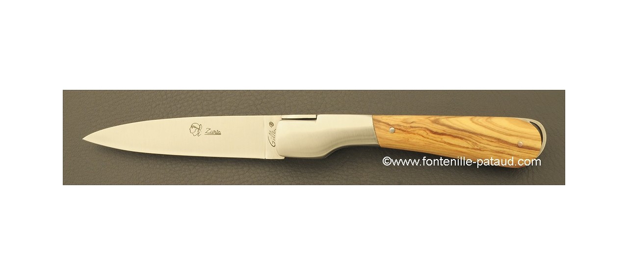 Corsican Sperone knife Classic Range Olivewood