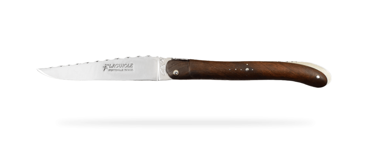 Laguiole Nature Guilloché Range Full Handle Ironwood