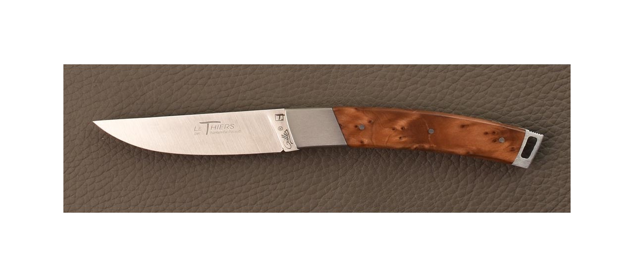 Pocket knife Le Thiers® Pocket Thuya burl