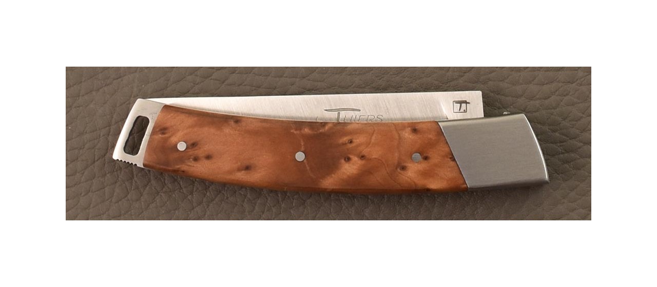 Pocket knife Le Thiers® Pocket Thuya burl