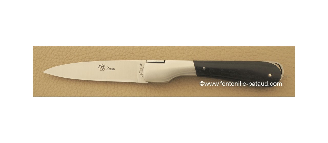 Corsican Sperone knife Classic Range Real ebony