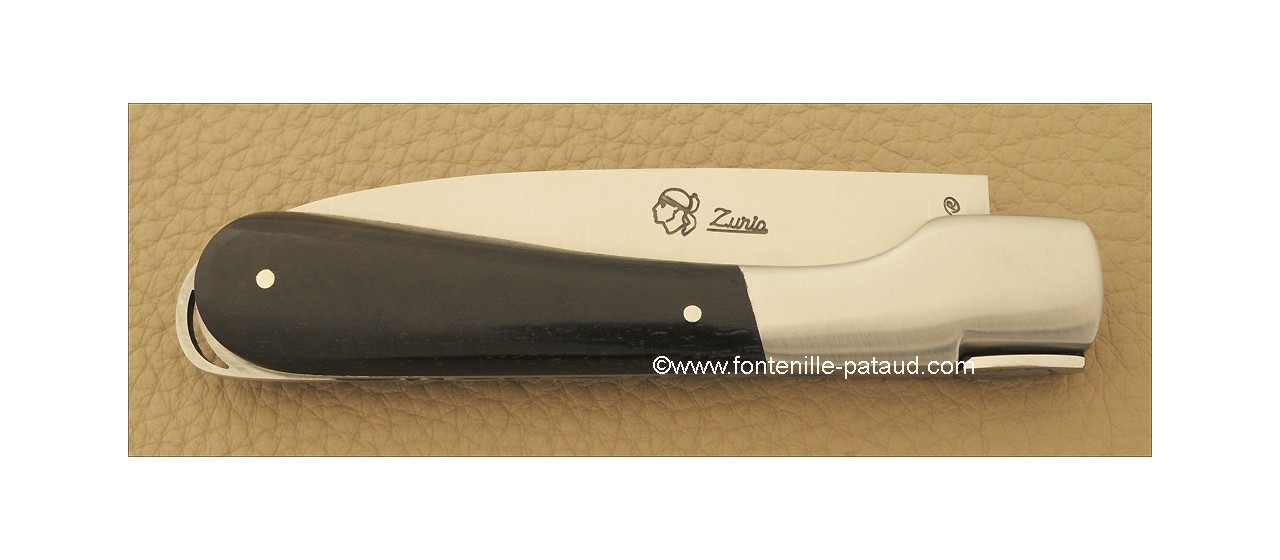 Corsican Sperone knife Classic Range Real ebony