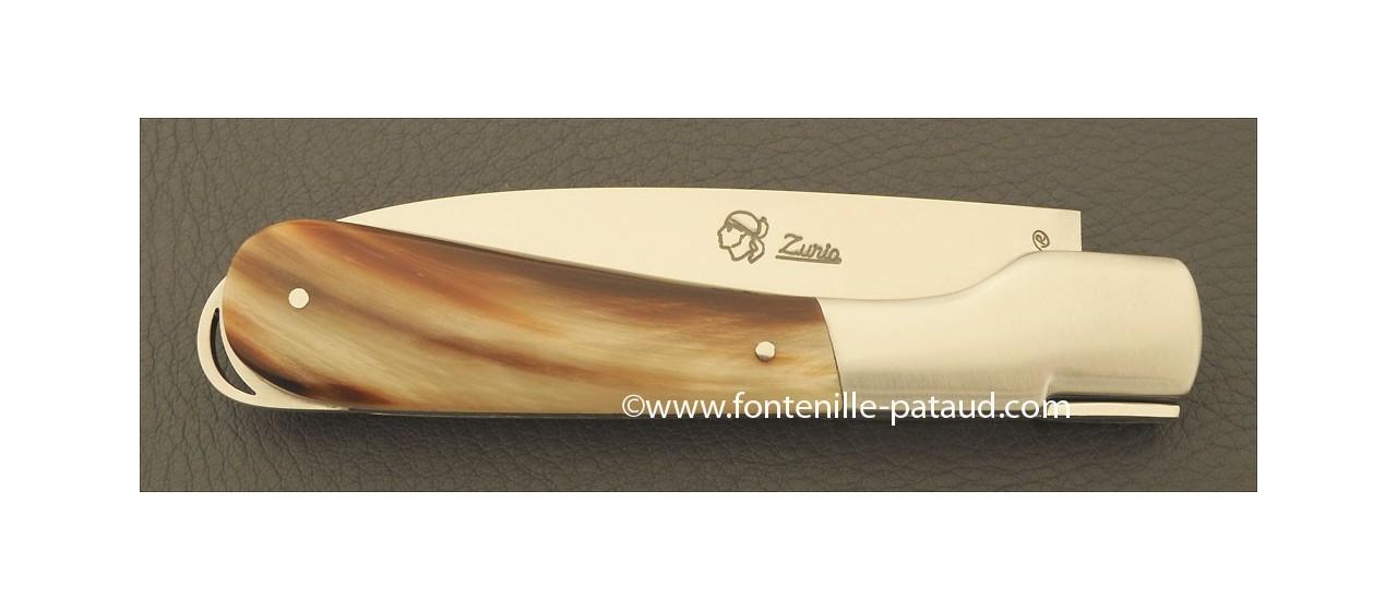 Corsican Sperone knife Classic Range Horn tip