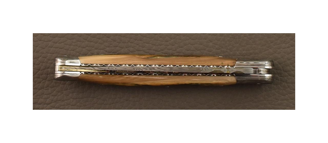 Pièce unique couteau Laguiole en ivoire de mammouth