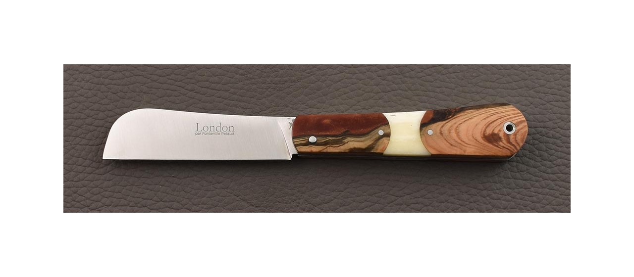 London knife Hybrid Juniper Burl