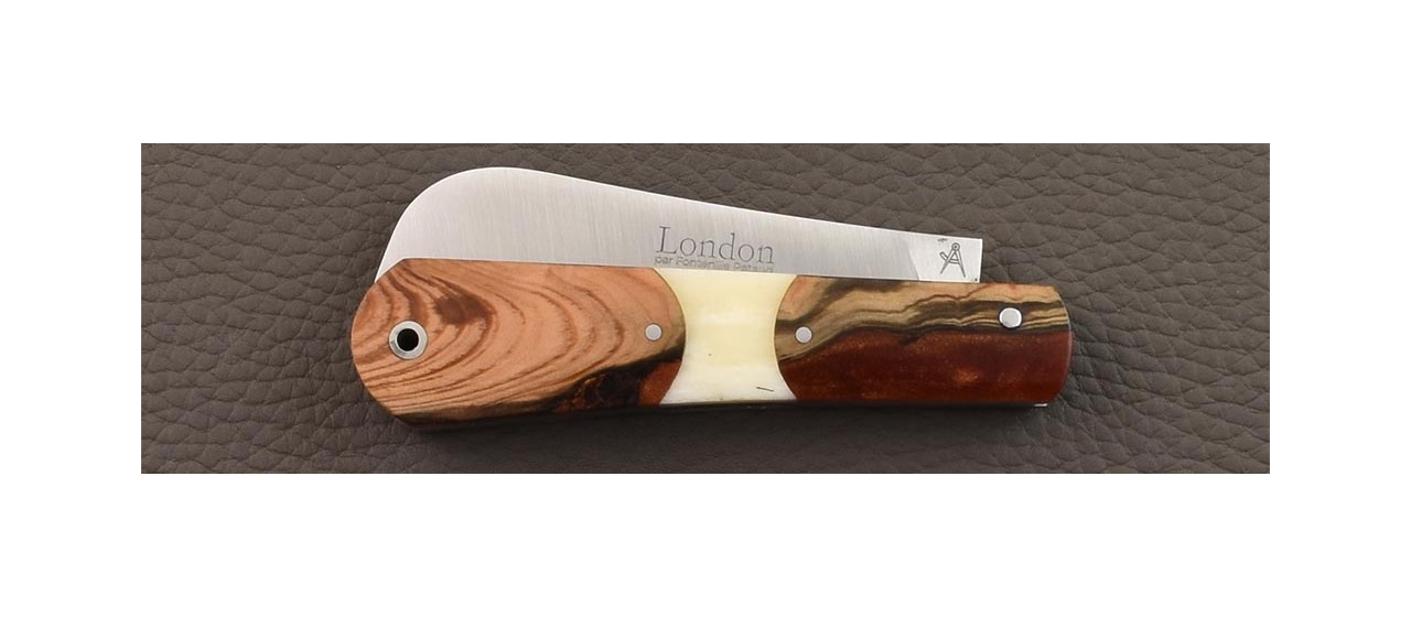 London knife Hybrid Juniper Burl