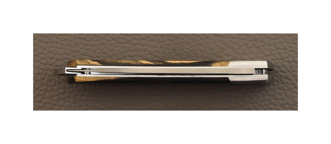 Le Thiers® Nature knife Royal ebony & engraving