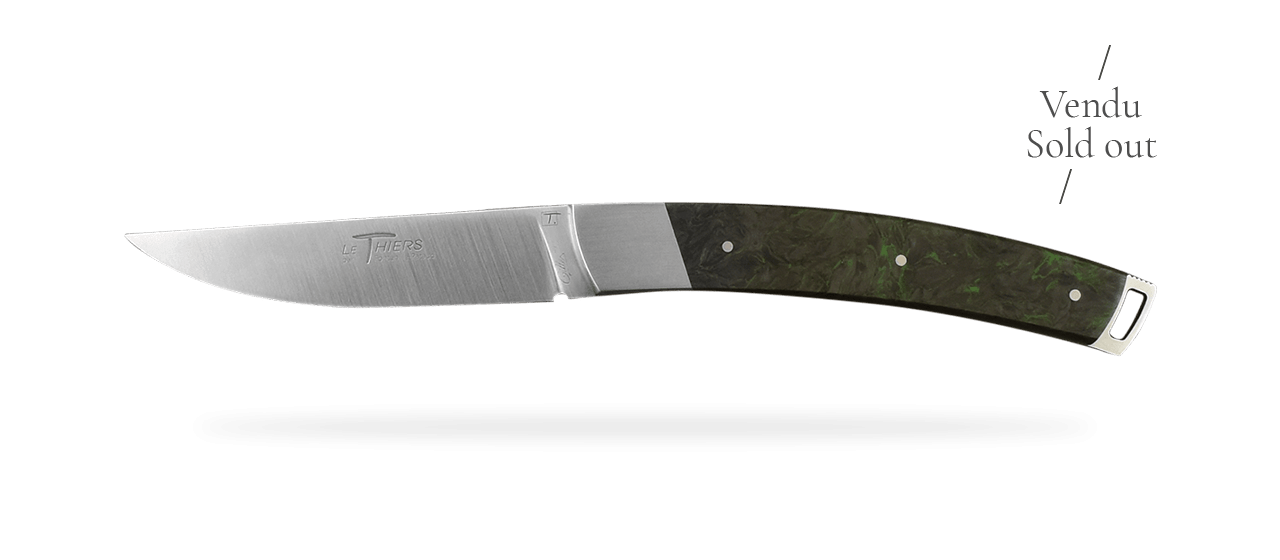 Le Thiers® Nature Fat Carbon Dark matter & gravure