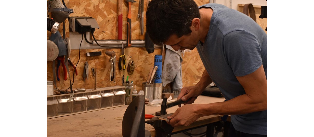 Making my damascus knife