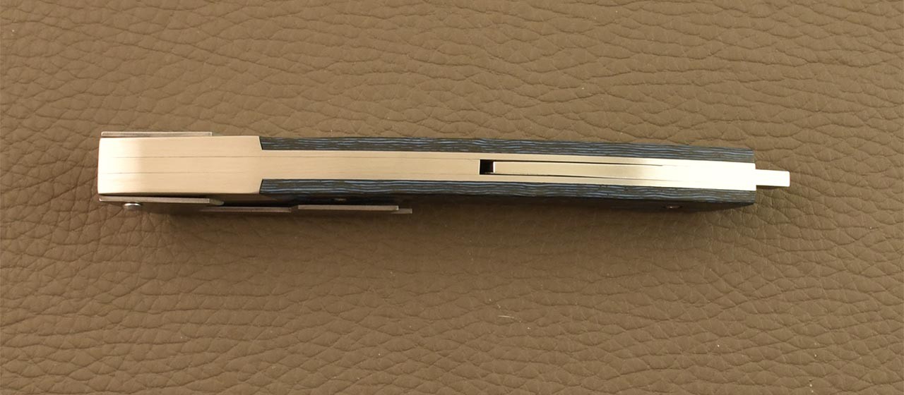 Le Thiers corkscrew Fat Carbon Artic Storm by Fontenille Pataud, proudly made in France