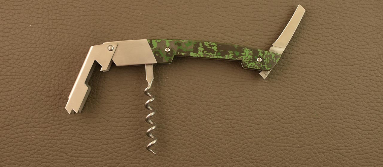 Le Thiers corkscrew Fat Carbon Jungle Wear by Fontenille Pataud, proudly made in France