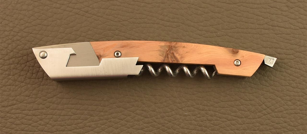 Le Thiers corkscrew Juniper by Fontenille Pataud, proudly made in France