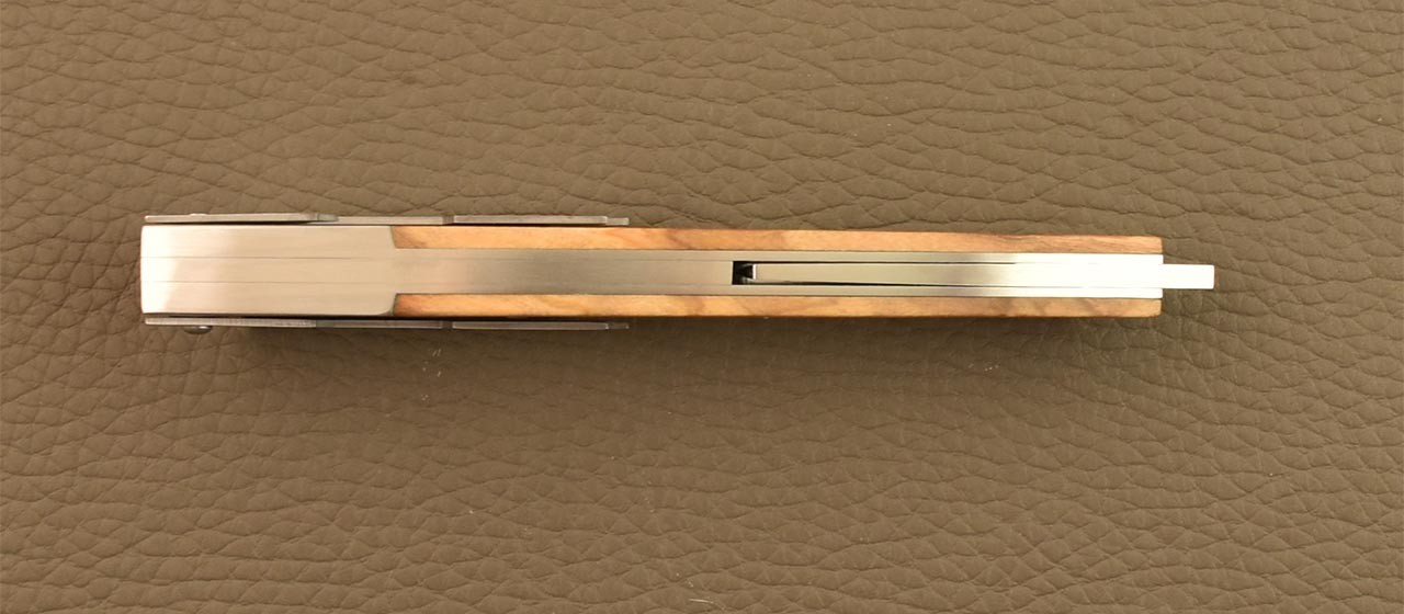 Le Thiers corkscrew Olivewood by Fontenille Pataud, proudly made in France
