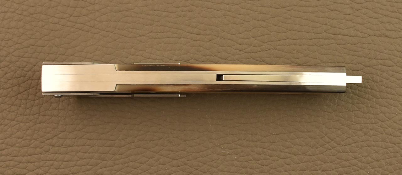 Le Thiers corkscrew Cow horn tip by Fontenille Pataud, proudly made in France