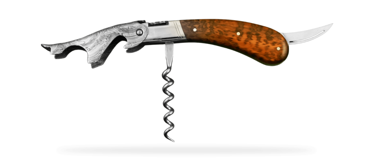 Laguiole Magnum Damascus Amourette