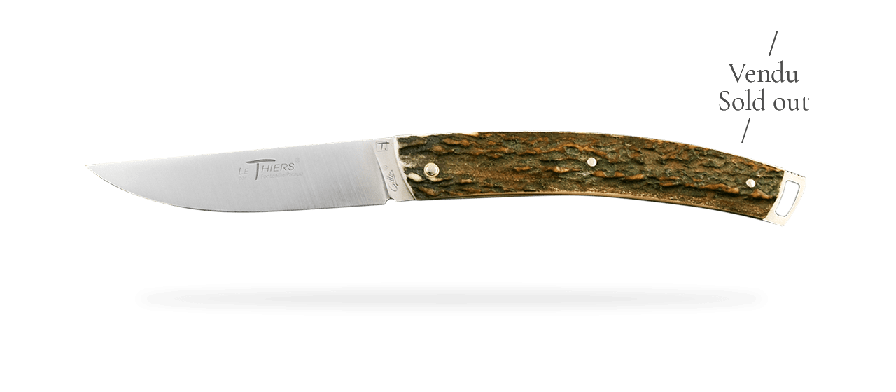 Le Thiers® Nature full Stag horn & engraving