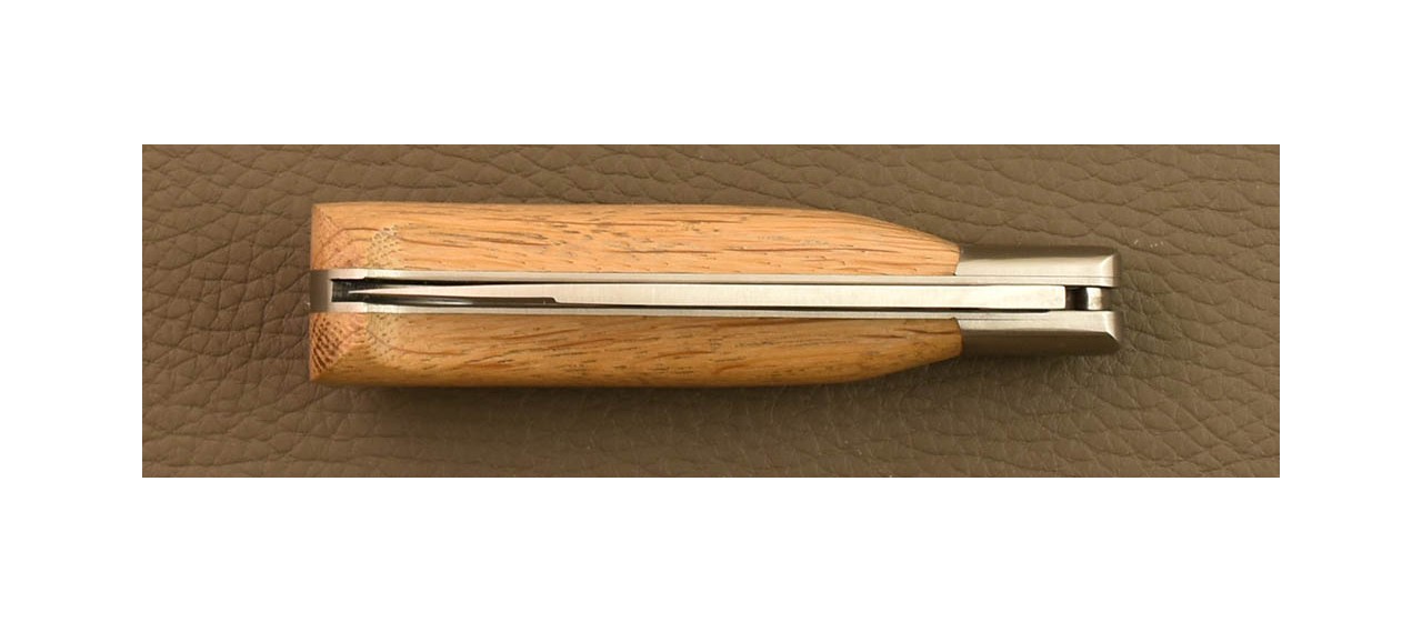 Couteau pliant Yssingeaux avec manche en Chêne
