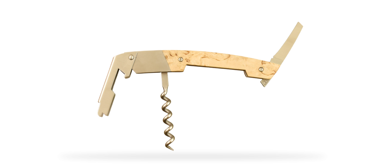 Corkscrew made in France Le Thiers Magnum Curly birsch