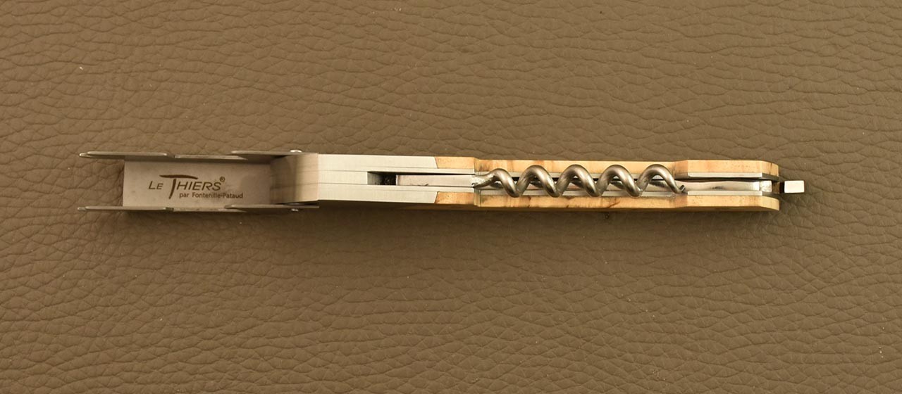 Corkscrew made in France Le Thiers Magnum Curly birsch