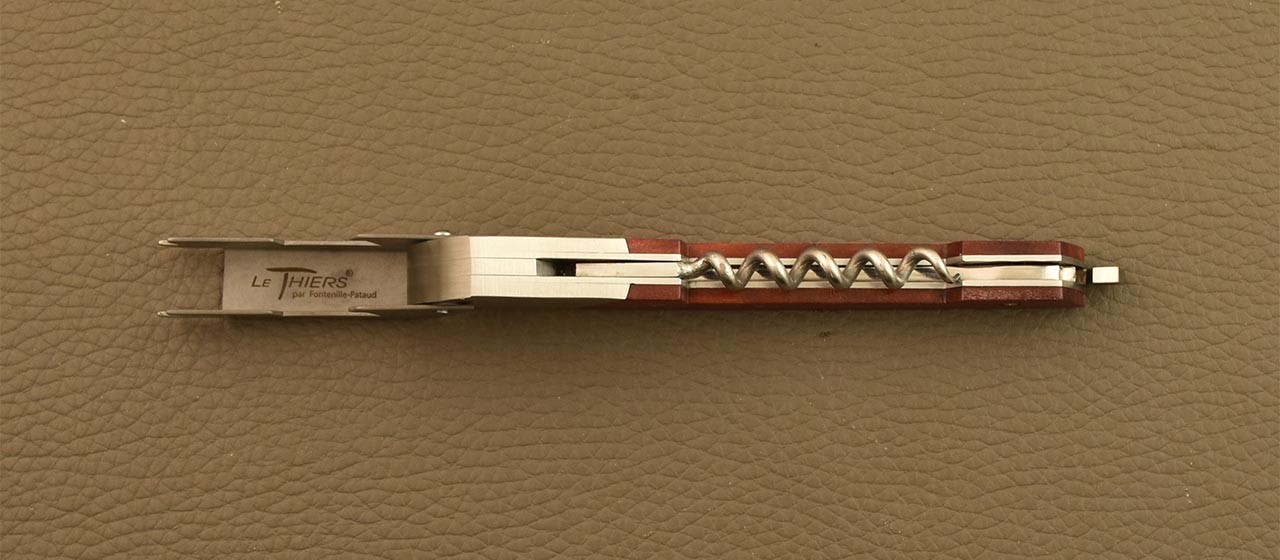 Corkscrew made in France Le Thiers Magnum Rosewood