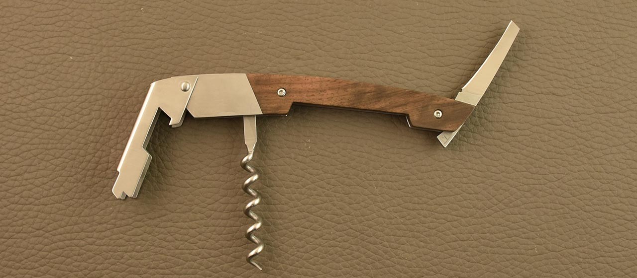 Corkscrew made in France Le Thiers Magnum Walnut