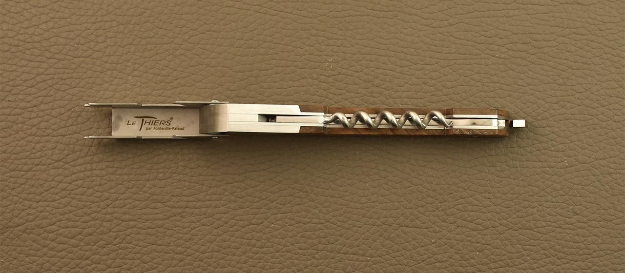 Corkscrew made in France Le Thiers Magnum Walnut