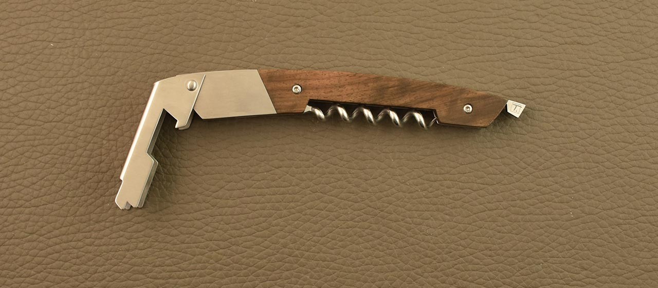 Corkscrew made in France Le Thiers Magnum Walnut