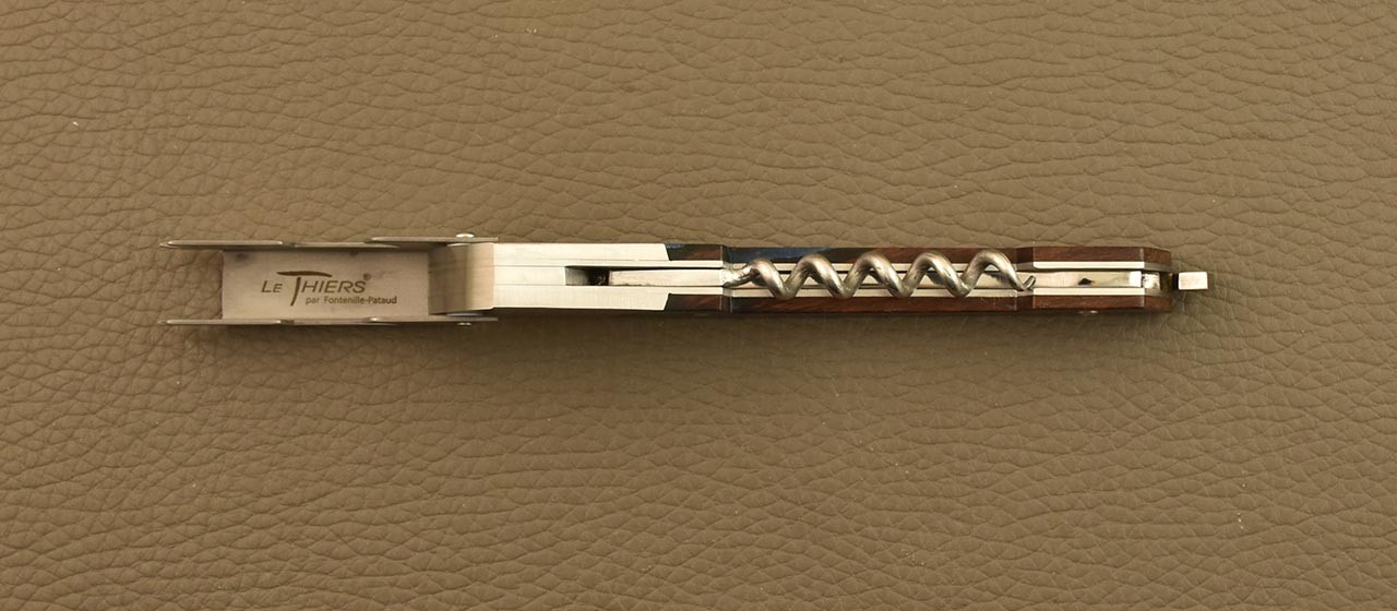 Hybrid Ironwood sommelier knife made by Fontenille Pataud in Thiers - France