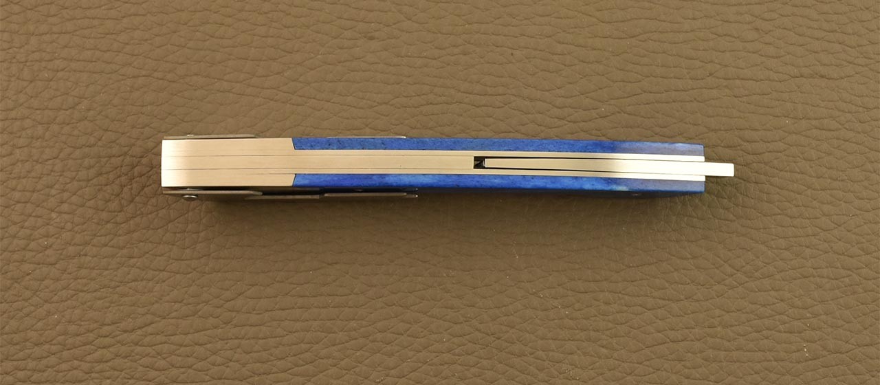 Couteau de sommelier en Os bleu fabriqué par Fontenille Pataud à Thiers - France