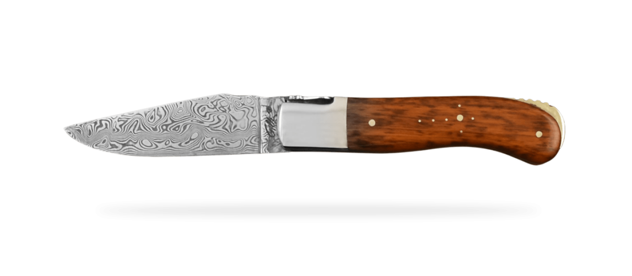 Laguiole Gentleman Damascus Range Amourette