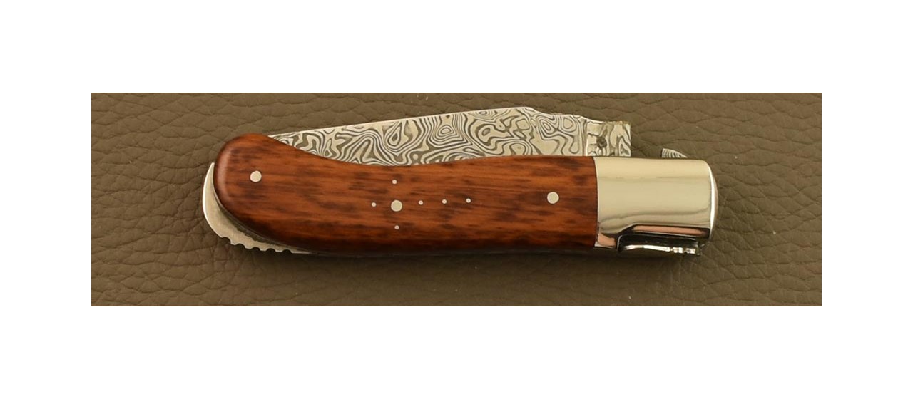 Couteau Laguiole Gentleman Damas Amourette