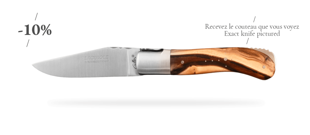 Laguiole Gentleman Classic Range Hybrid Juniper burl