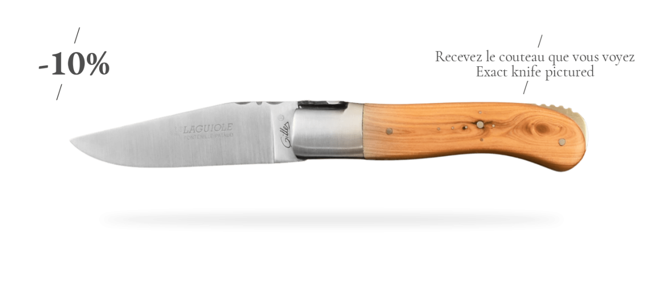 Laguiole Gentleman Classic Range Juniper Burl