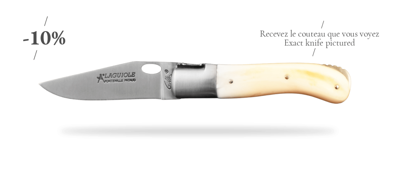 Laguiole Gentleman Single Hand Opening Range Warthog